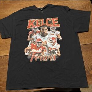 Vintage Travis Kelce shirt XL 90s Tight End Kansas City chiefs